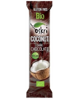 Barrita Oskri Coco Chocolate Negro Bio 53Gr