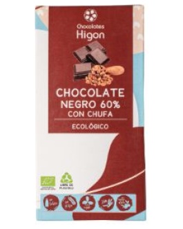 Chocolate 60% Negro Chufa Sin Gluten 100G Bio (Higon)