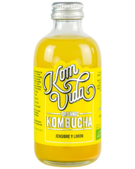 Komvida Kombucha Jengibre Limon Bio 250Ml