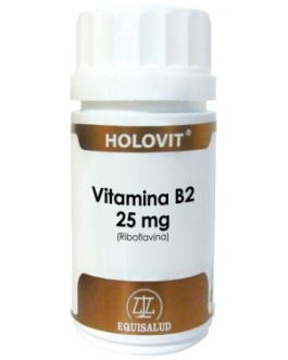 Holovit Vitamina B2 (25 Mg) 50 Caps.