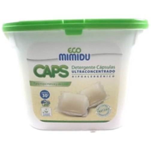 ECOLIMP BY ECOMIMIDU-DETERGENTE ULTRACONCENTRADO CAPSULAS 20 UDS ECO 528GR (ECOMIMIDU)