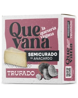 Quevana Semicurado De Anacardos Trufado Vegano Bio 160Gr