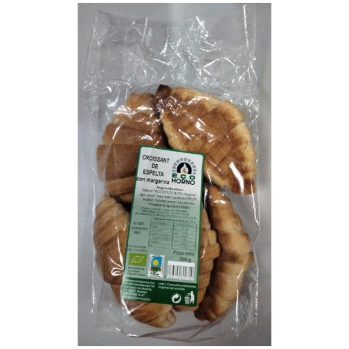 ECO HORNO-CROISSANT ESPELTA CON MARGARINA BIO 300GR (ECOHORNO)