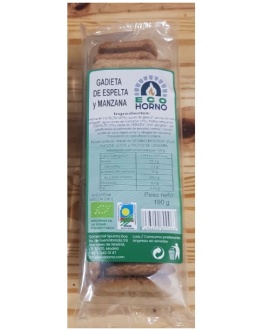 Galletas Espelta Manzana Bio 190G Gadieta (Ecohorno)