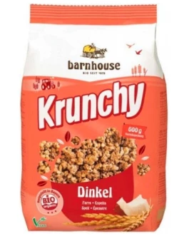 Crunchy Espelta Coco Bio 600Gr (Barnhouse)