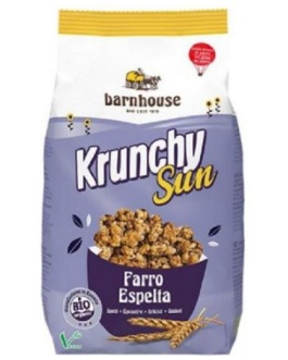 Crunchy Sun Espelta Sin Azucar Bio 375Gr (Barnhouse)