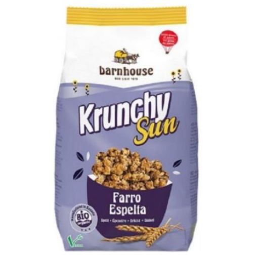 BARNHOUSE-CRUNCHY SUN ESPELTA SIN AZUCAR BIO 375GR (BARNHOUSE)