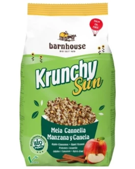 Crunchy Sun Manzana Canela Bio 375Gr (Barnhouse)