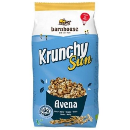 BARNHOUSE-CRUNCHY SUN AVENA SIN AZUCAR BIO 750G  (BARNHOUSE)