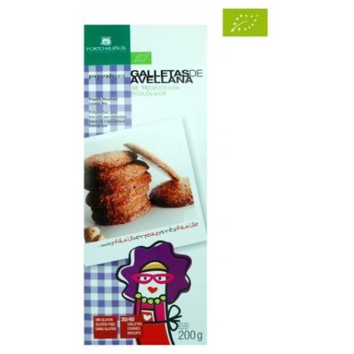 PORTO MUIÑOS-GALLETAS AVELLANA ECO 200GR. (PORTO M.)