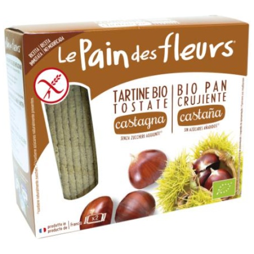 LE PAIN DES FLEURS-PAN FLORES CASTAÑAS BIO S/GLUT. 300GR