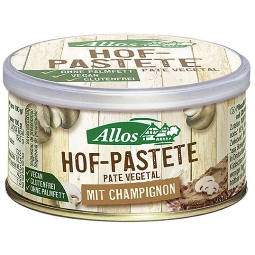 ALLOS-PATE CHAMPIÑON BIO 125GR (ALLOS)