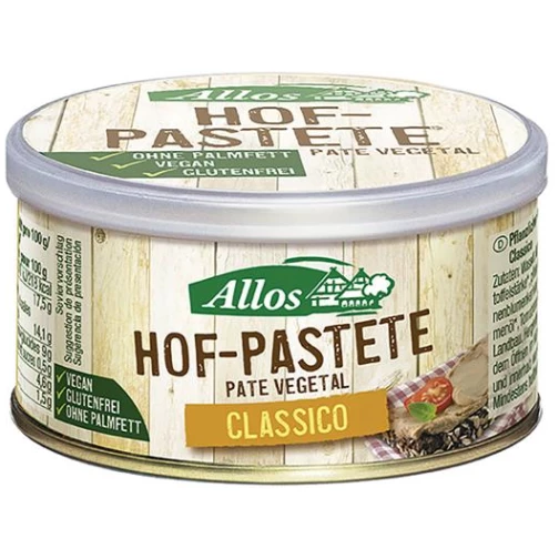 ALLOS-PATE VEGETAL CLASICO BIO (ALLOS)125GR