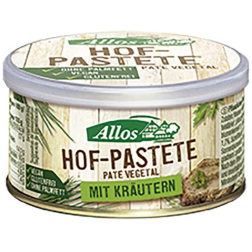 ALLOS-PATE FINAS HIERBAS BIO (ALLOS) 125GR