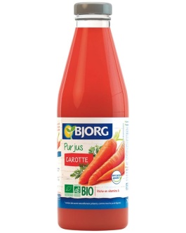 Zumo Zanahoria Bio 750Ml Cristal (Bjorg)