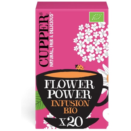 CUPPER-INFUSION FLOWER POWER BIO 20 FILTROS 35 G CUPPER