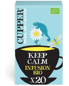 Infusion Keep Calm Bio 20 Filtros 35G Cupper