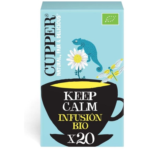 CUPPER-INFUSION KEEP CALM BIO 20 FILTROS 35G CUPPER