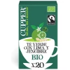 CUPPER-TE VERDE LIMA JENGIBRE BIO 20 FILTROS 35G CUPPER