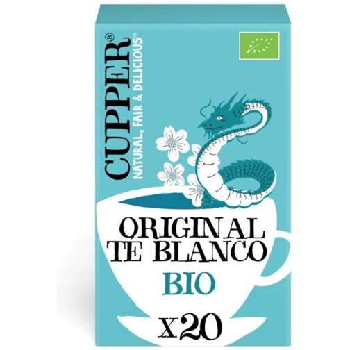 CUPPER-TE BLANCO BIO 20 FILTROS 34 G CUPPER