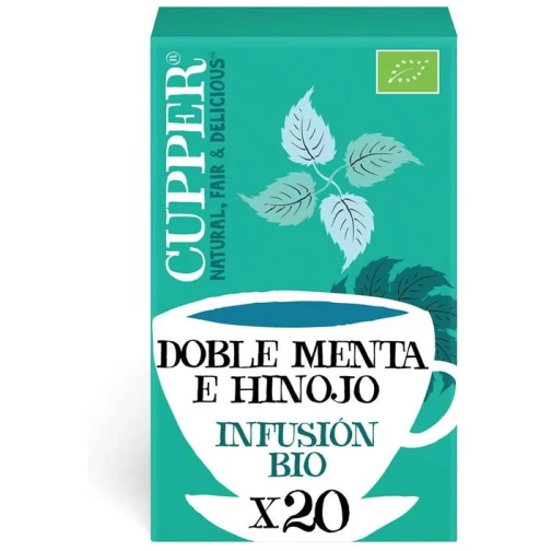 CUPPER-INFUSION AFTER DINNER MINT BIO 20 FILTROS 38G CUPPER