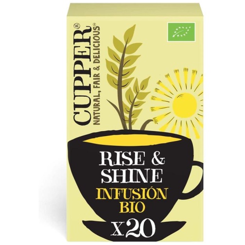 CUPPER-INFUSION RISE & SHINE BIO 20 FILTROS 40G CUPPER