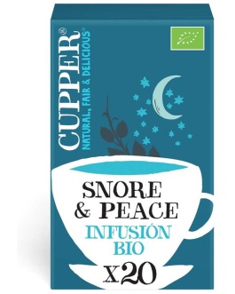 Infusion Snore & Peace Bio 20 Filtros 30G Cupper