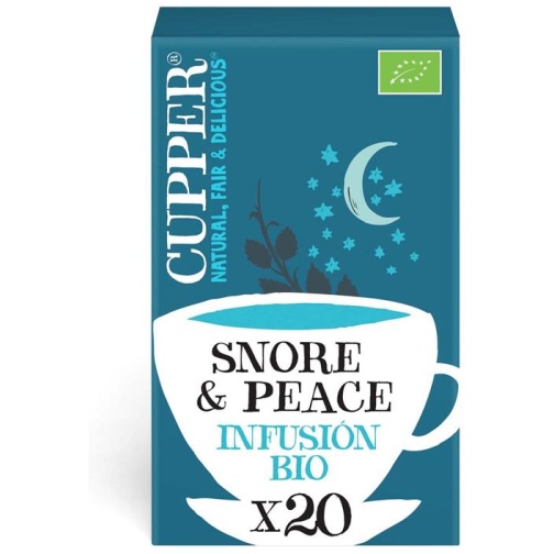 CUPPER-INFUSION SNORE & PEACE BIO 20 FILTROS 30G CUPPER