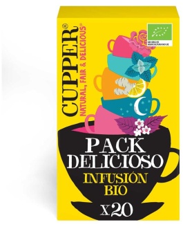 Pack Infusiones Variadas Delicioso Bio 20 Filtros 40 G Cupper