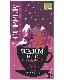 Infusion Winter Warm Hug Bio 20 Filtros 40G Cupper