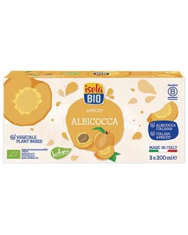 Zumo Albaricoque Bio 3X200Ml (Isola)