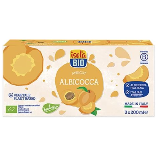 ISOLA BIO-ZUMO ALBARICOQUE BIO 3X200ML (ISOLA)