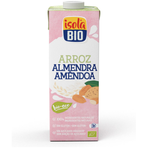 ISOLA BIO-BEBIDA ARROZ  Y ALMENDRAS BIO 1L (ISOLA)