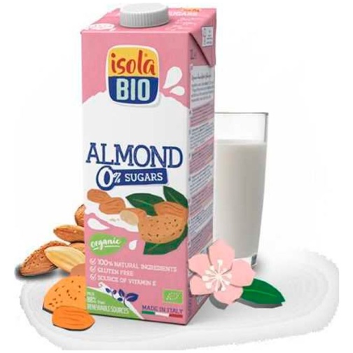 ISOLA BIO-BEBIDA ALMENDRAS S/AZ.BIO 1L (ISOLA)