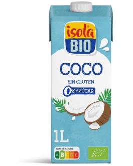 Bebida Coco (8%) Sin Azucar Bio 1L (Isola)