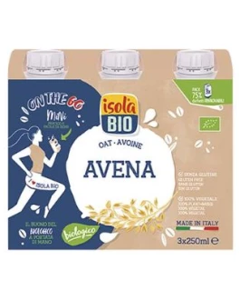 Pack Bebida De Avena Bio 3X250Ml On The Go (Isola)