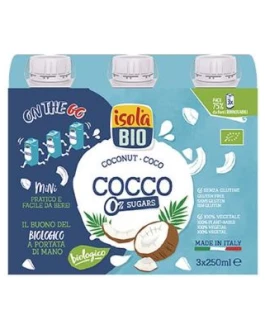 Pack Bebida De Coco Bio 3X250Ml On The Go (Isola)