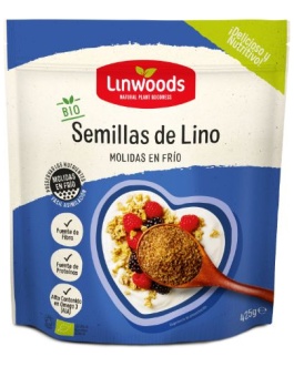 Semillas Lino Molido Bio 425Gr (Linwoods)