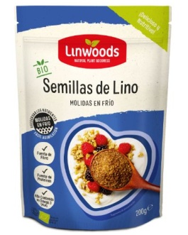 Semillas Lino Molido Bio 200Gr (Linwoods)