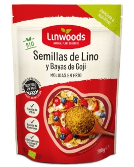 Semillas Lino Molido Y Bayas Goji Bio 200Gr (Linwoods)