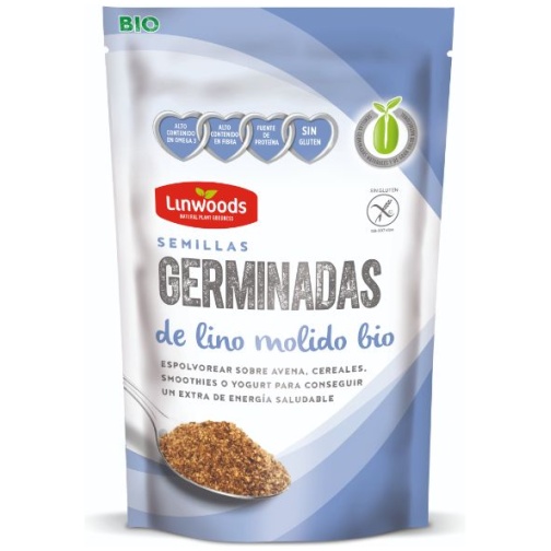 LINWOODS-SEMILLAS GERMINADAS LINO MOLIDO BIO 200GR (LINWOODS)