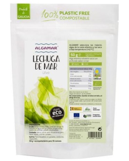 Lechuga De Mar (Ulva) Bio 50G  (Algamar)