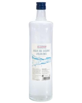 Agua De Mar Atlantico 1L Cristal (Algamar)