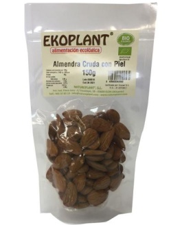 Almendra Cruda Piel Bio 150Gr (Ekoplant)