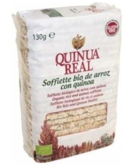 Tortitas Arroz Quinoa Real Bio Sin Gluten 130Gr