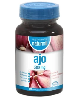 Ajo 500Mgx120 Perlas –  Naturmil