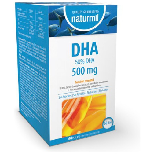 Dha 500Mg Perlas - Naturmil