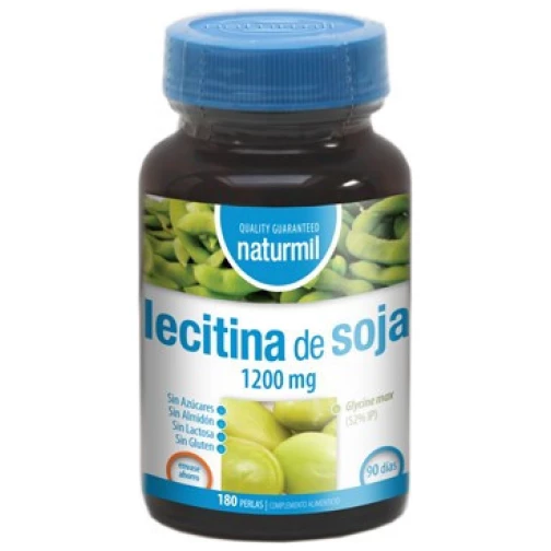 Lecitina De Soja 1200Mgx180 Perlas - Naturmil