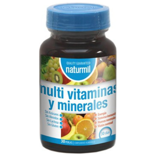 Multivitaminas & Minerales Perlas - Naturmil