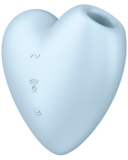 SATISFYER Cutie Heart Succionador de Clítoris y Vibración Azul